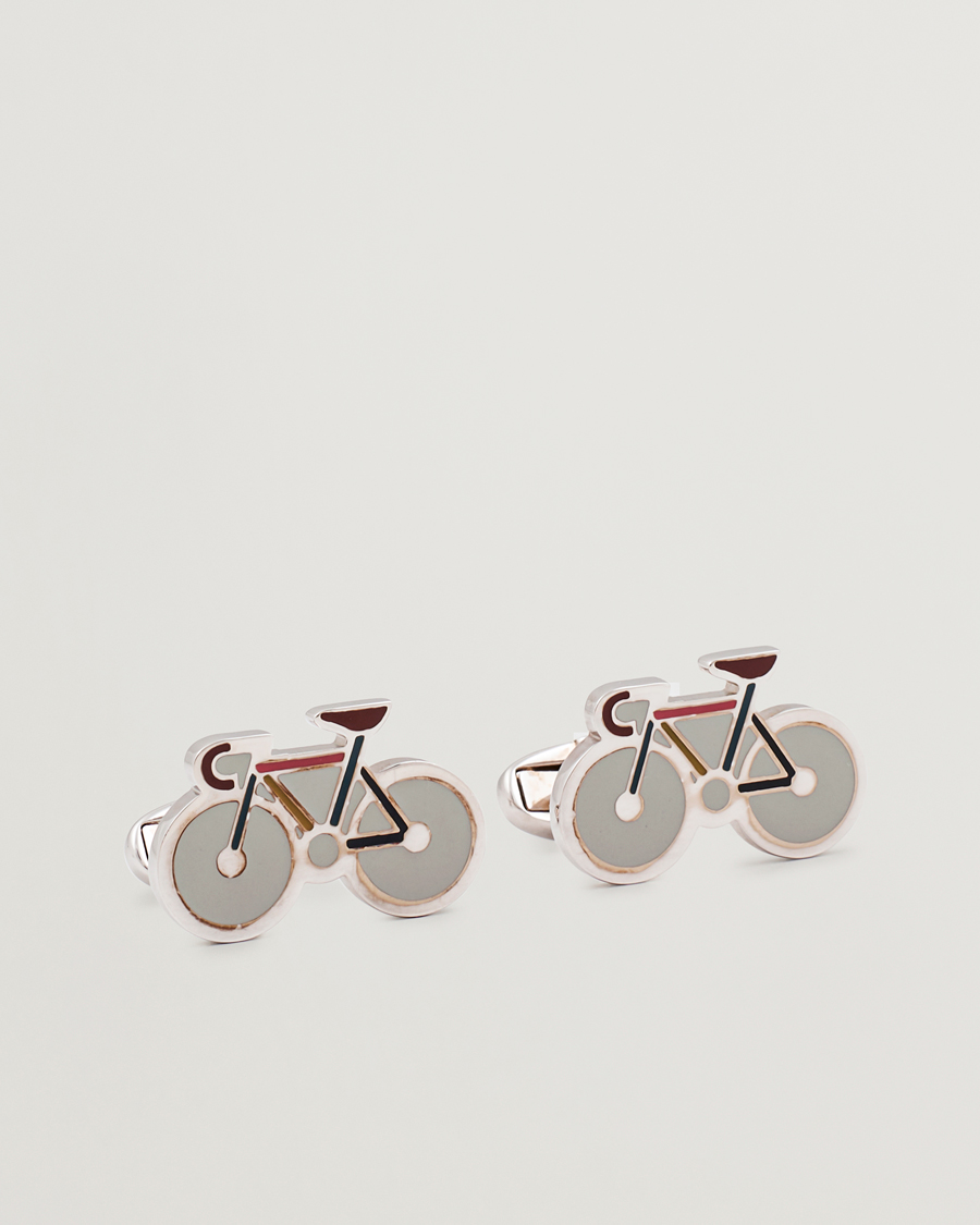 Hombres | Paul Smith Bike Cufflink Silver | Paul Smith | Bike Cufflink Silver