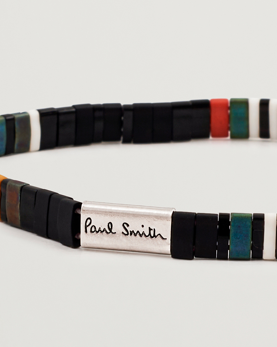 Hombres | | Paul Smith | Flat Bead Bracelet Multi