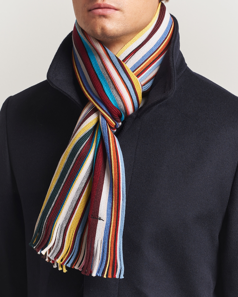 Hombres | Paul Smith Merino Wool Signature Scarf Multi | Paul Smith | Merino Wool Signature Scarf Multi