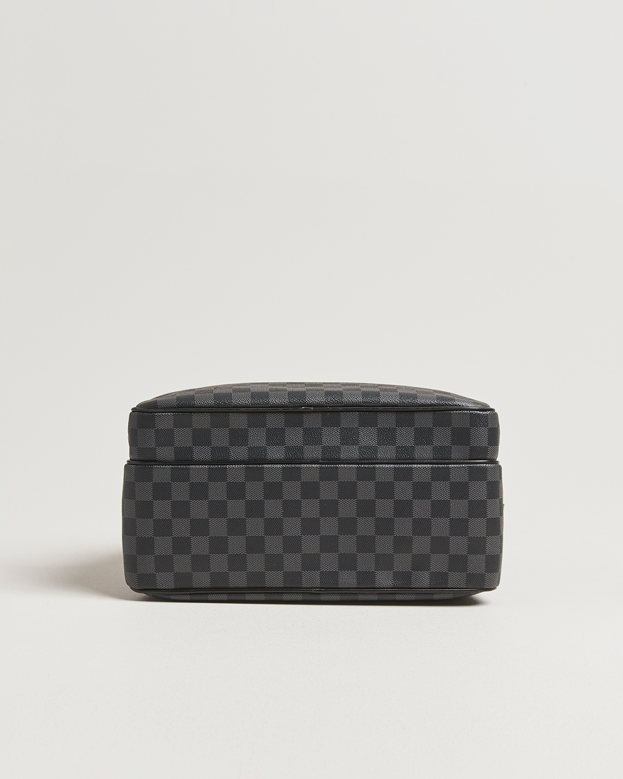 Hombres | Pre-Owned & Vintage Bags | Louis Vuitton Pre-Owned | Leoh Shoulder Bag Damier Graphite