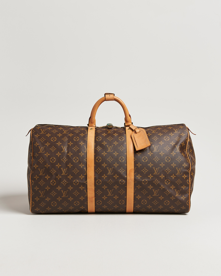 Hombres | Pre-Owned & Vintage Bags | Louis Vuitton Pre-Owned | Keepall 55 Monogram