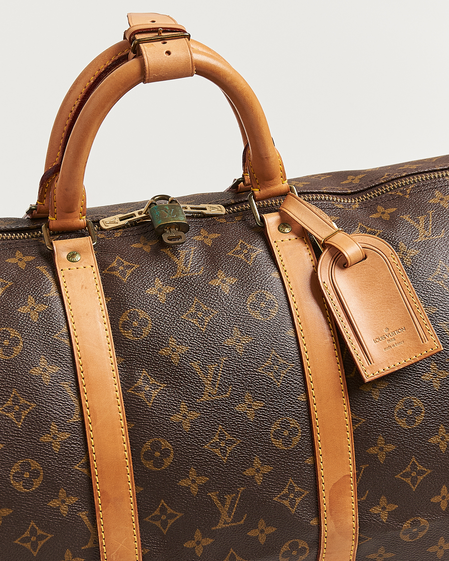 Hombres | Pre-Owned & Vintage Bags | Louis Vuitton Pre-Owned | Keepall 55 Monogram