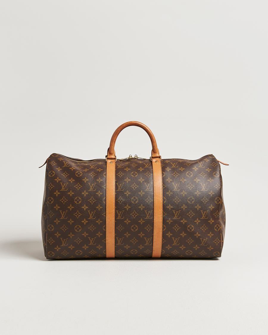 Hombres | Pre-Owned & Vintage Bags | Louis Vuitton Pre-Owned | Keepall 50 Monogram