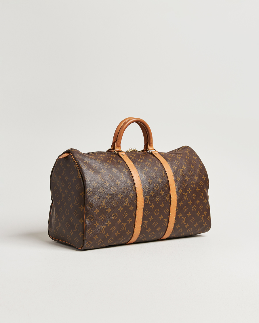Hombres | Pre-Owned & Vintage Bags | Louis Vuitton Pre-Owned | Keepall 50 Monogram