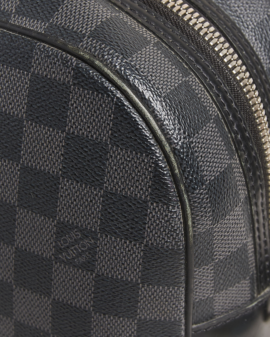 Hombres | Pre-Owned & Vintage Bags | Louis Vuitton Pre-Owned | Jorn Porte Documents Damier Graphite