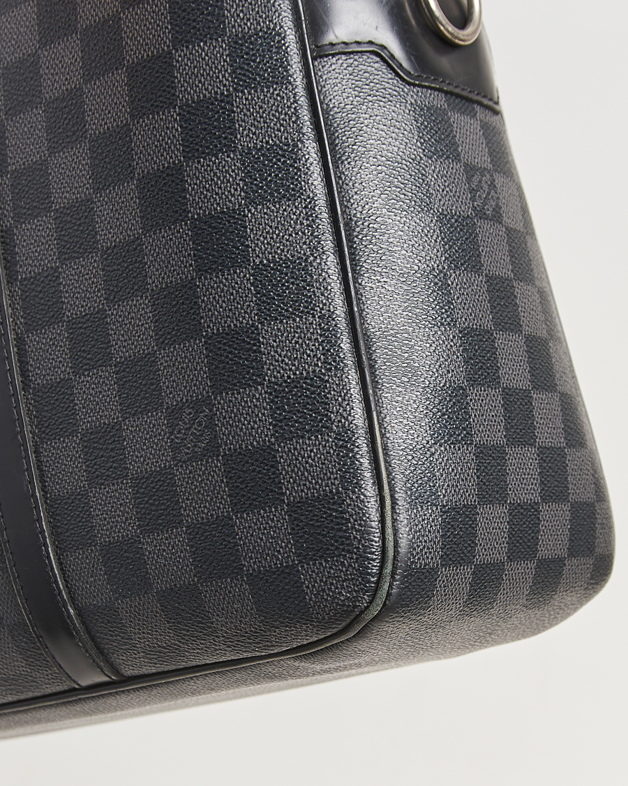 Hombres | Pre-Owned & Vintage Bags | Louis Vuitton Pre-Owned | Jorn Porte Documents Damier Graphite