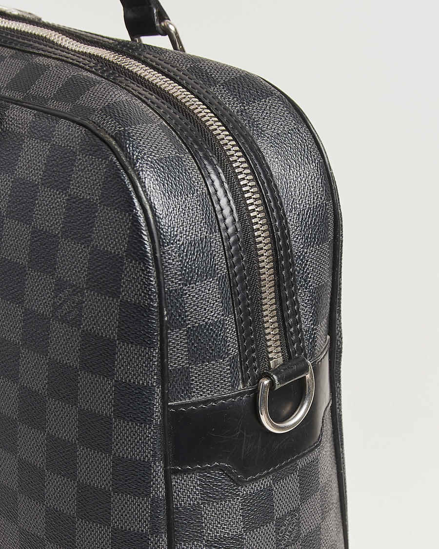 Hombres | Pre-Owned & Vintage Bags | Louis Vuitton Pre-Owned | Jorn Porte Documents Damier Graphite
