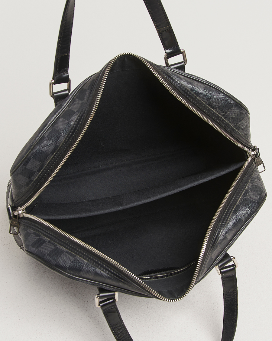 Hombres | Pre-Owned & Vintage Bags | Louis Vuitton Pre-Owned | Jorn Porte Documents Damier Graphite