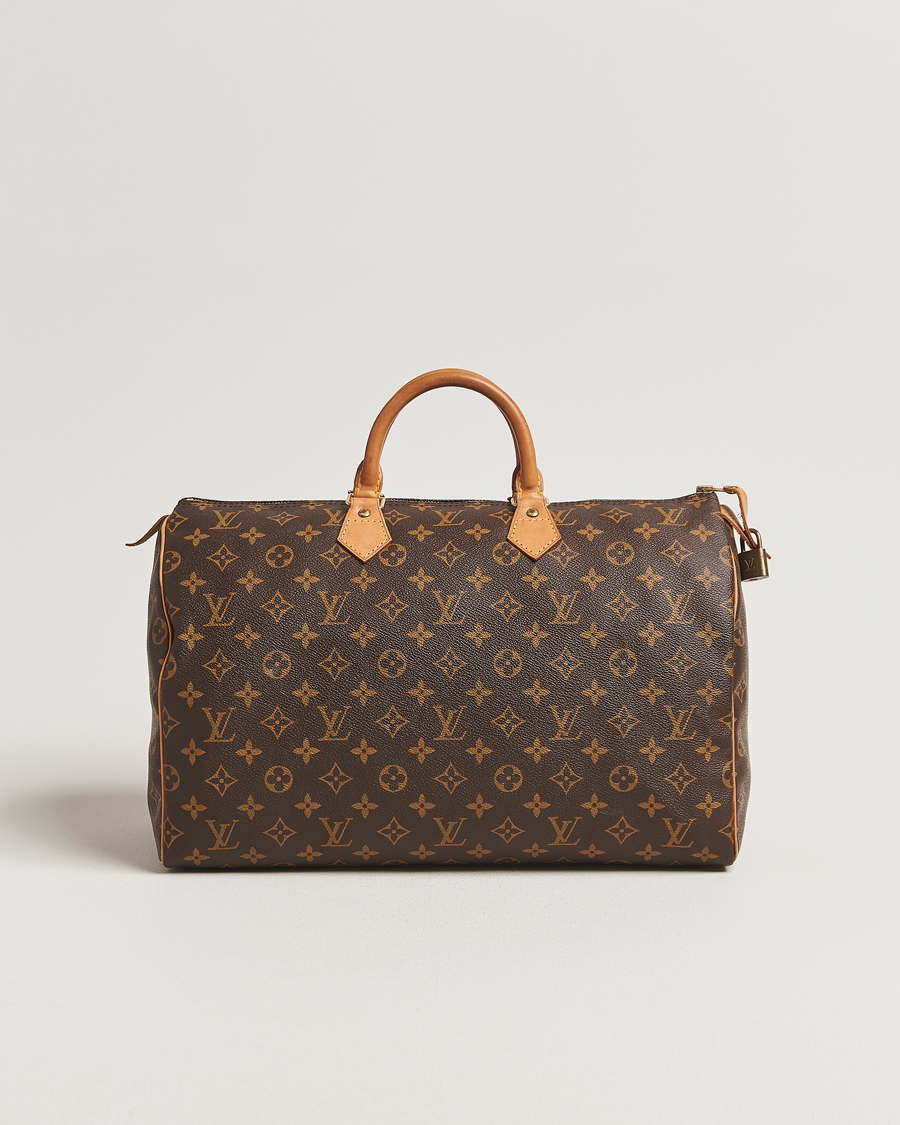 Hombres | Pre-Owned & Vintage Bags | Louis Vuitton Pre-Owned | Speedy 40 Monogram