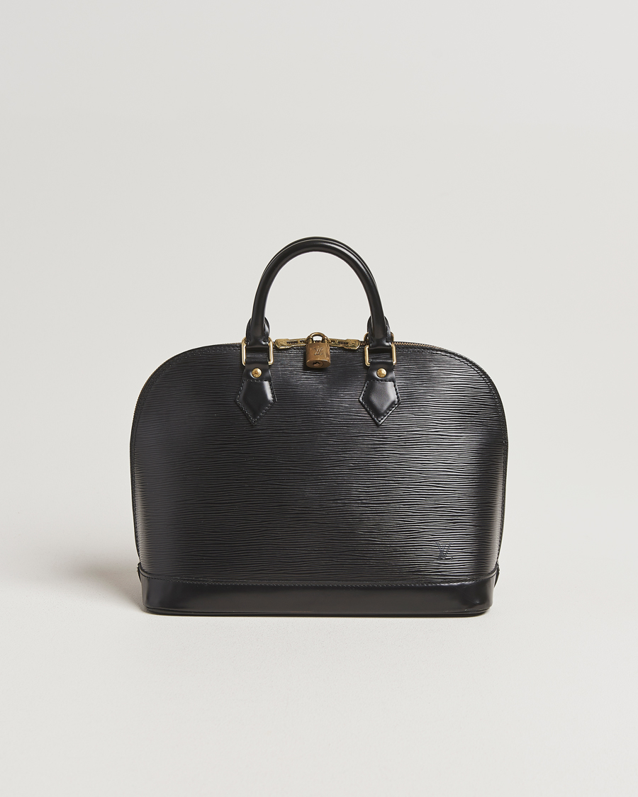Hombres | Louis Vuitton Pre-Owned Alma PM Bag Epi Leather Black | Louis Vuitton Pre-Owned | Alma PM Bag Epi Leather Black