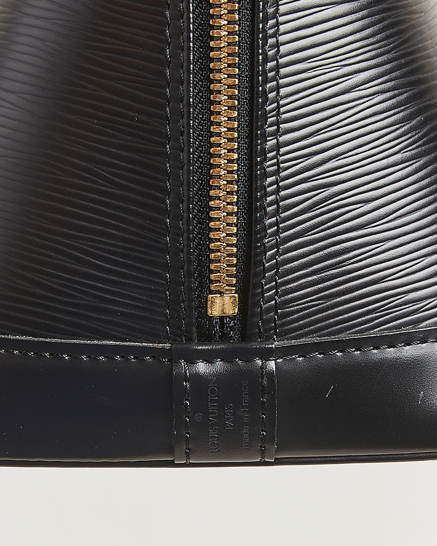Hombres | Louis Vuitton Pre-Owned Alma PM Bag Epi Leather Black | Louis Vuitton Pre-Owned | Alma PM Bag Epi Leather Black