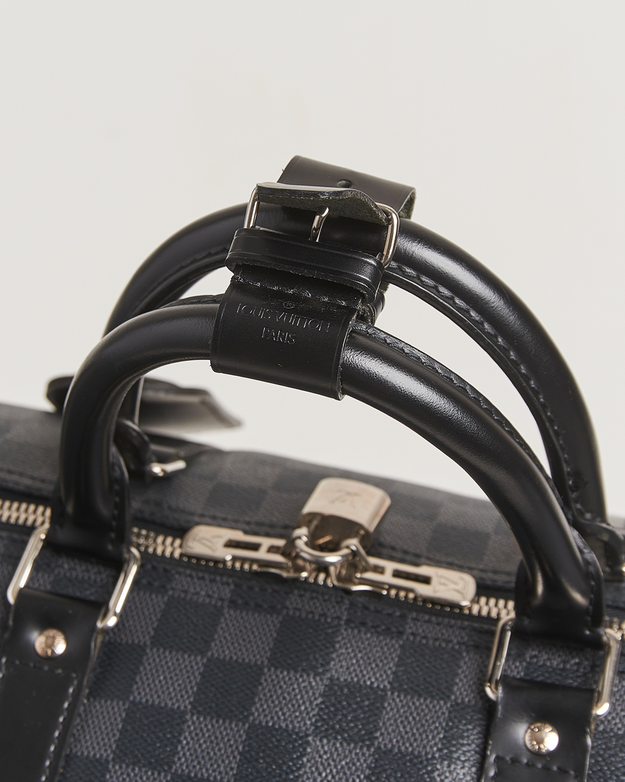Hombres | Louis Vuitton Pre-Owned Keepall Bandoulière 55 Damier Graphite | Louis Vuitton Pre-Owned | Keepall Bandoulière 55 Damier Graphite