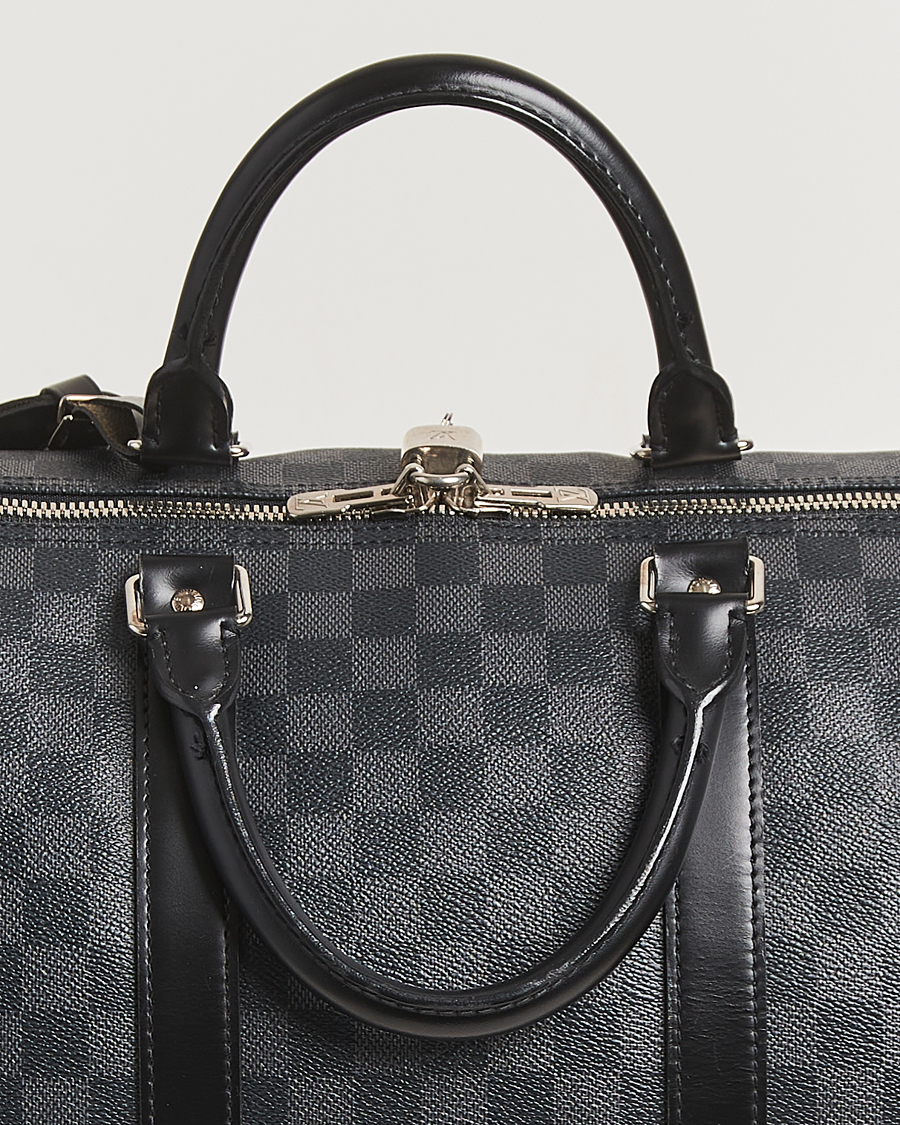 Hombres | Louis Vuitton Pre-Owned Keepall Bandoulière 55 Damier Graphite | Louis Vuitton Pre-Owned | Keepall Bandoulière 55 Damier Graphite