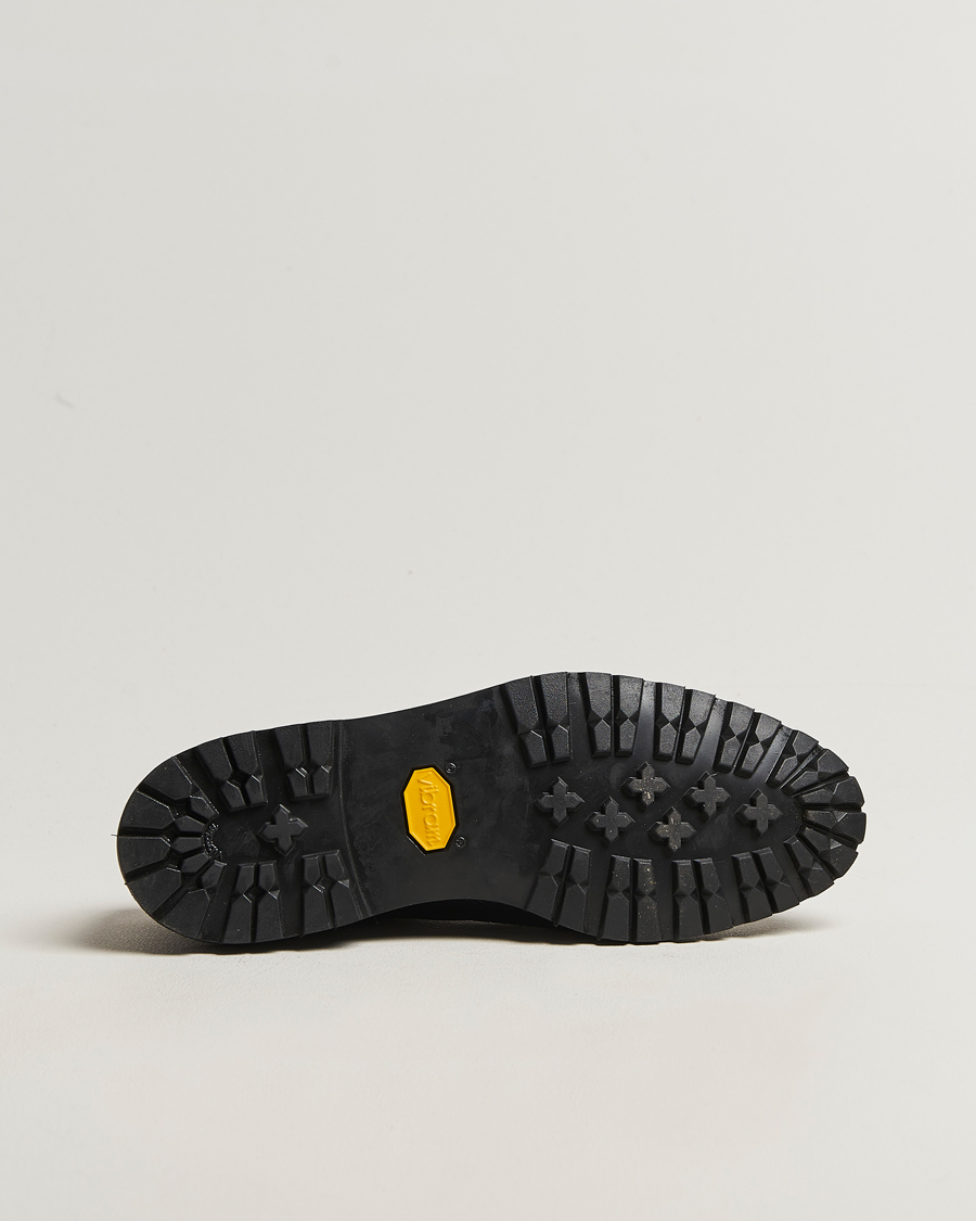 Hombres | Zapatos derby | Crockett & Jones | Sandhurst Derby Vibram Black Scotch Grain