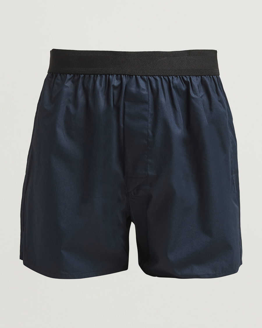Hombres | Ropa interior y calcetines | CDLP | Cotton Woven Boxer Shorts Navy