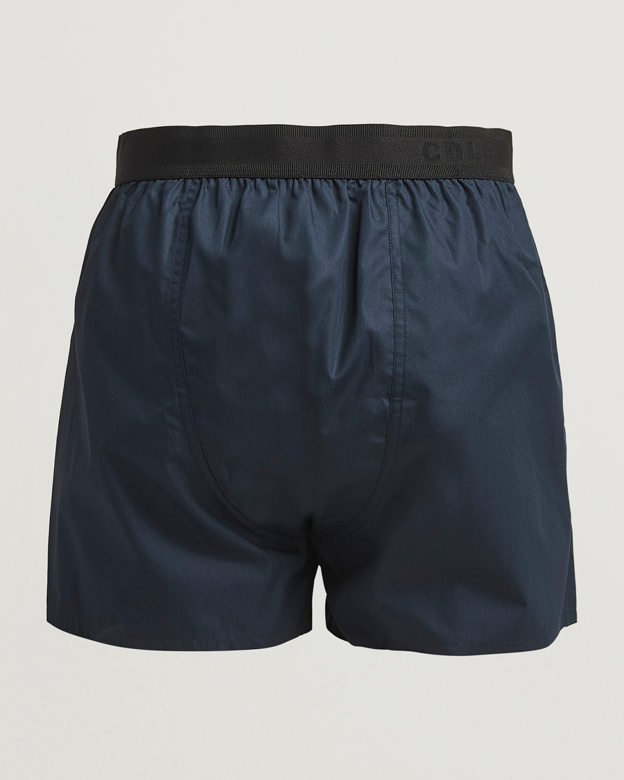 Hombres | Ropa interior y calcetines | CDLP | Cotton Woven Boxer Shorts Navy