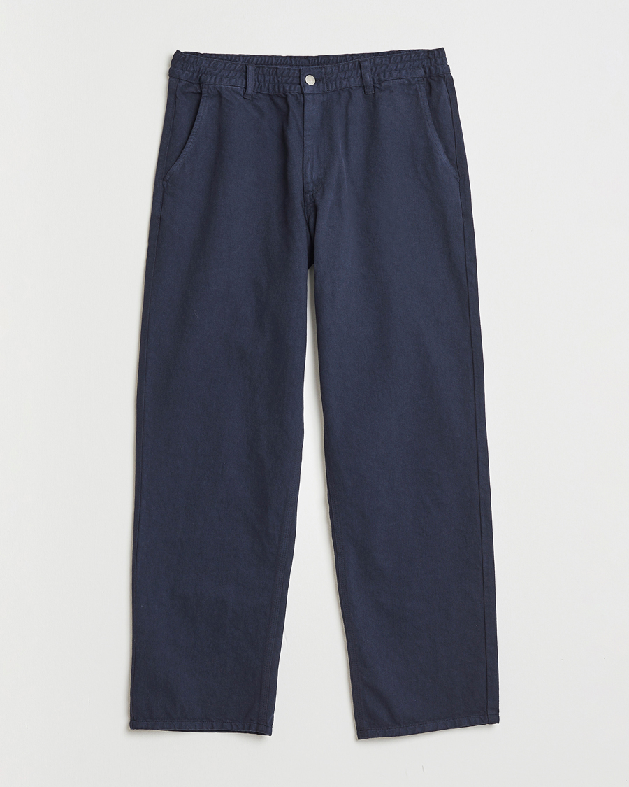 Hombres | Pantalones | Forét | Clay Twill Pants Navy