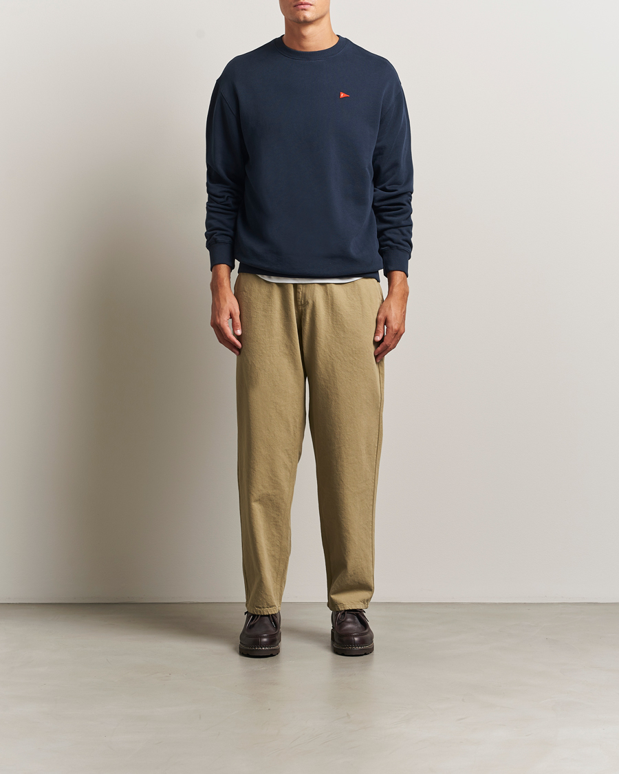 Hombres | Jerséis y prendas de punto | Forét | Flag Sweatshirt Navy