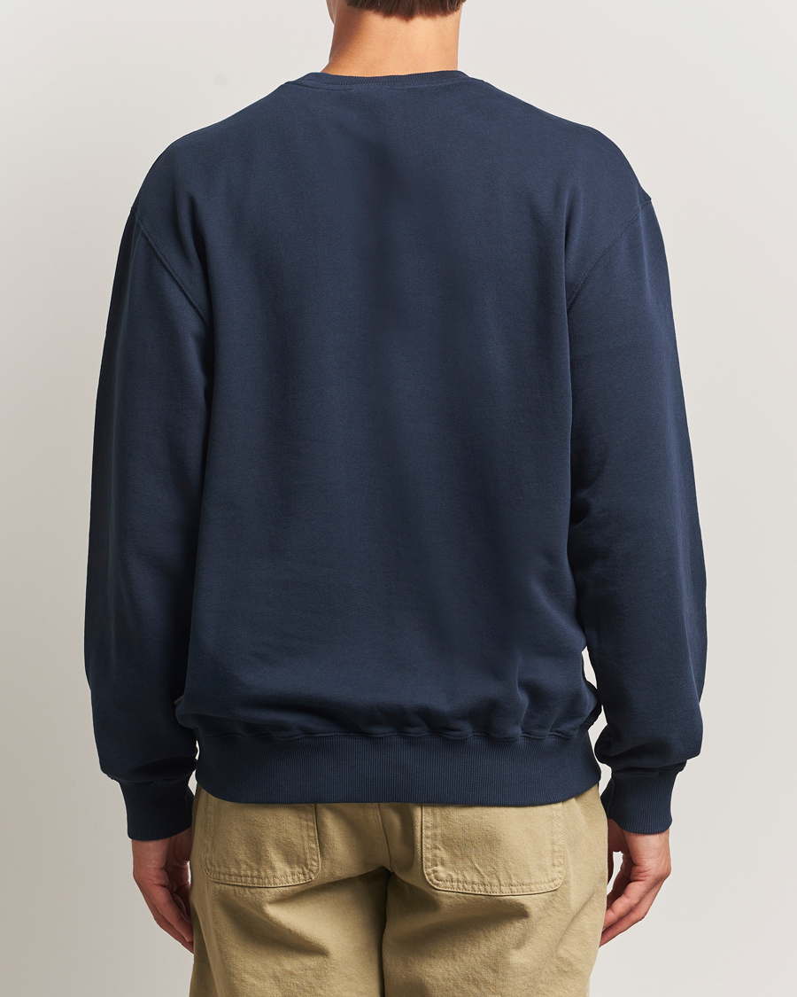 Hombres | Jerséis y prendas de punto | Forét | Flag Sweatshirt Navy