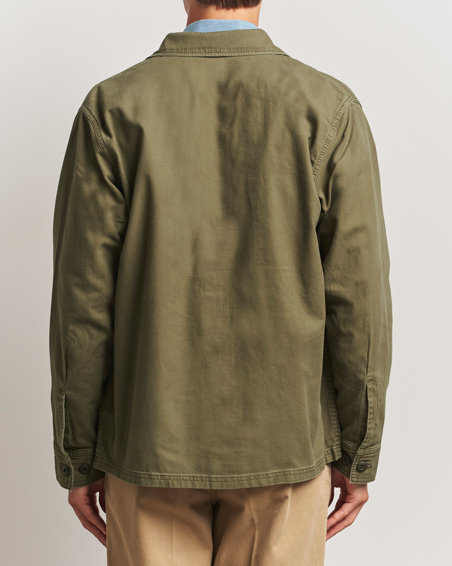Hombres | Camisas | Filson | Clarkston Brushed Jac Shirt Surplus Green