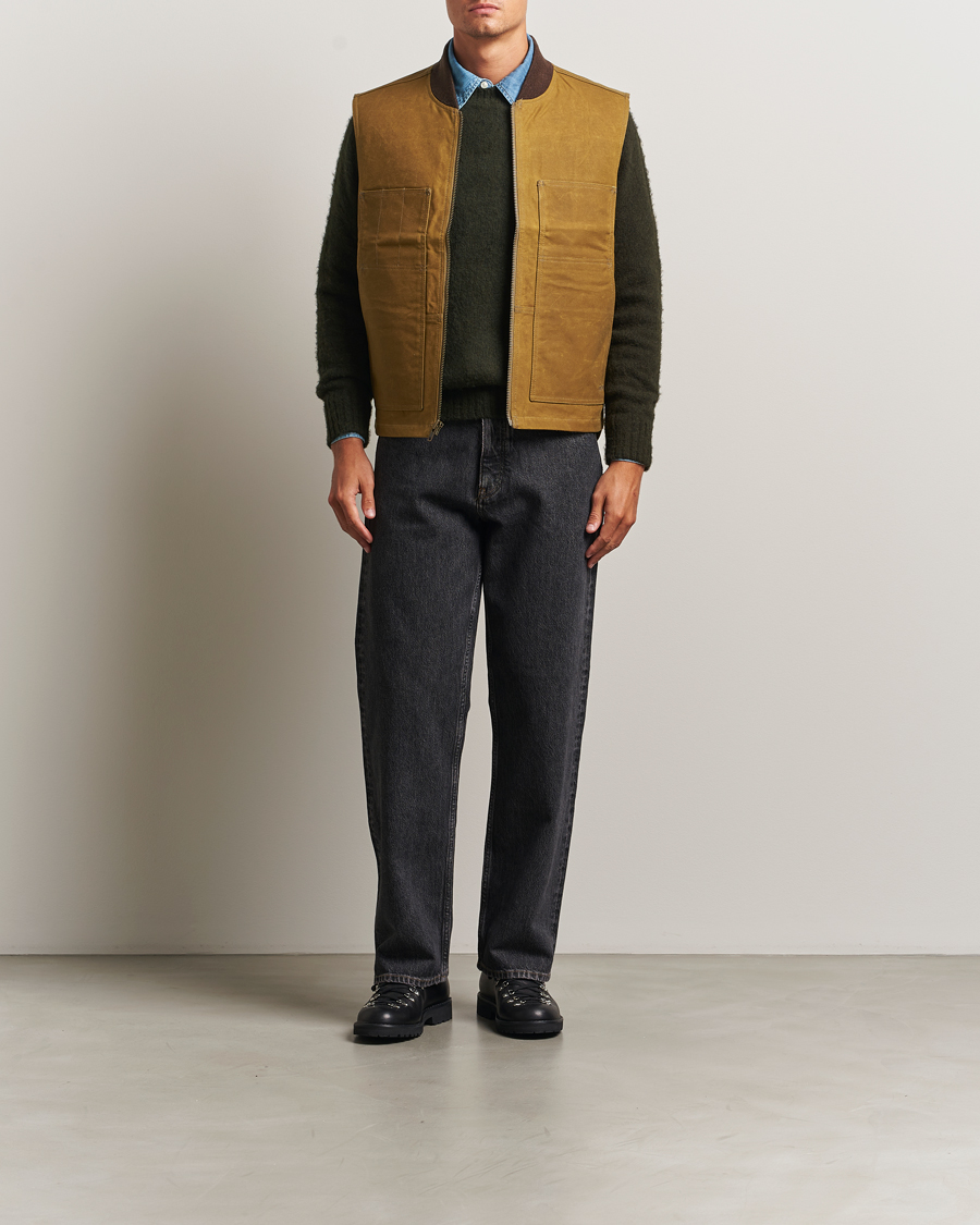 Hombres | Abrigos y chaquetas | Filson | Tin Cloth Insulated Work Vest Dark Tan