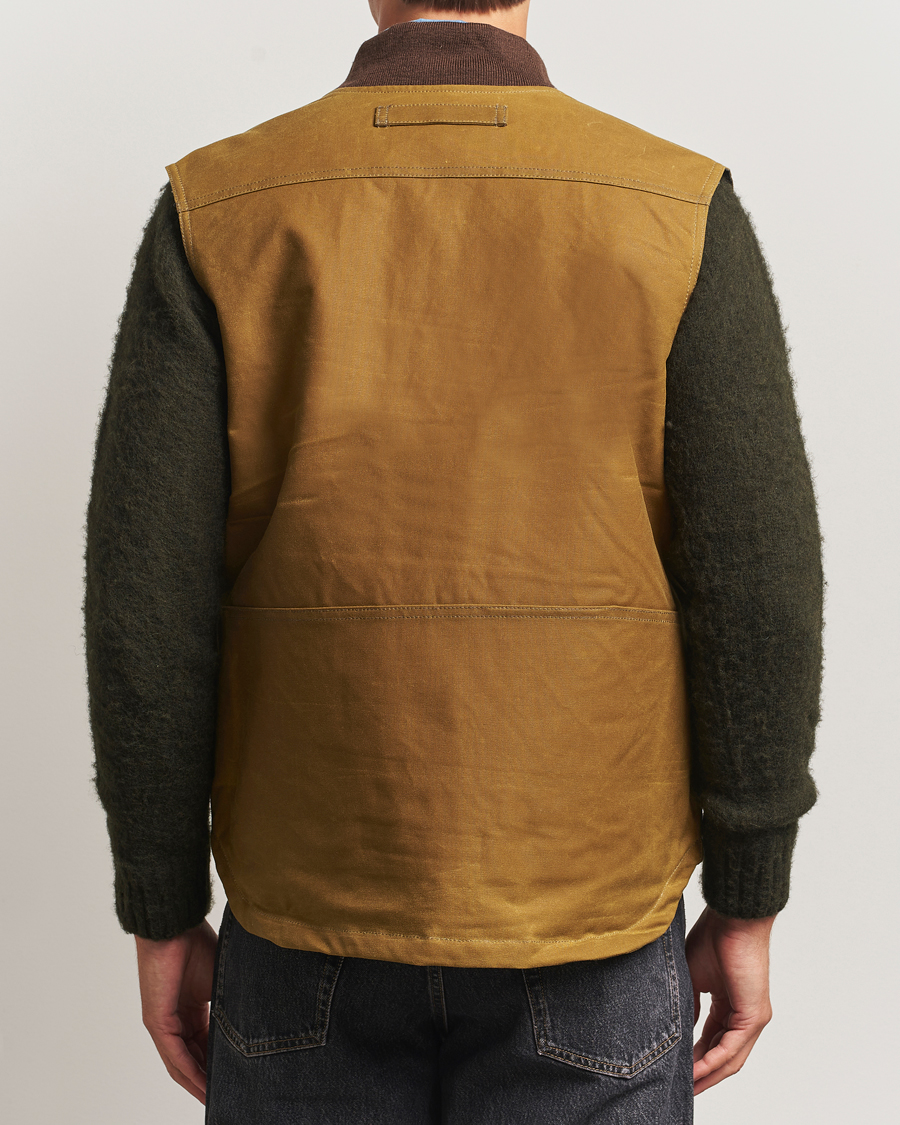 Hombres | Abrigos y chaquetas | Filson | Tin Cloth Insulated Work Vest Dark Tan