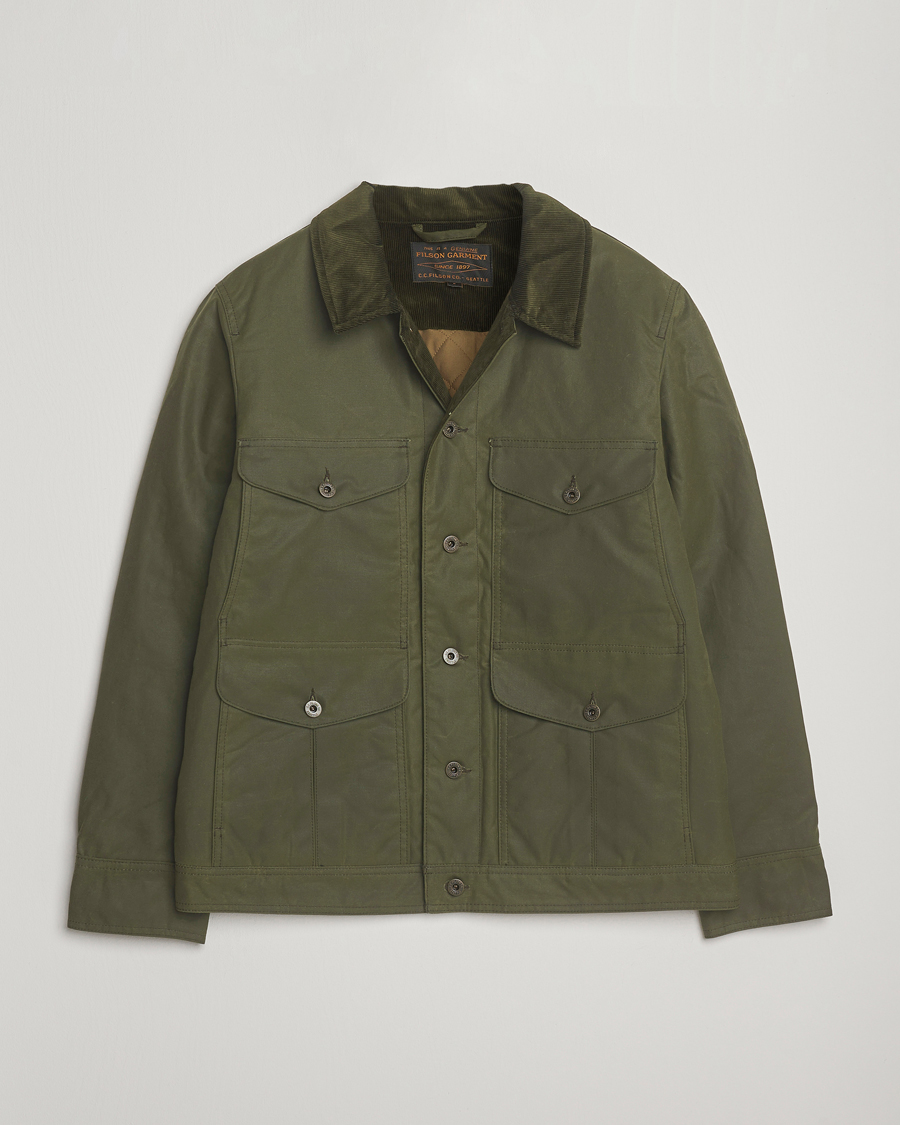 Hombres | Abrigos y chaquetas | Filson | Journeyman Waxed Jacket Otter Green