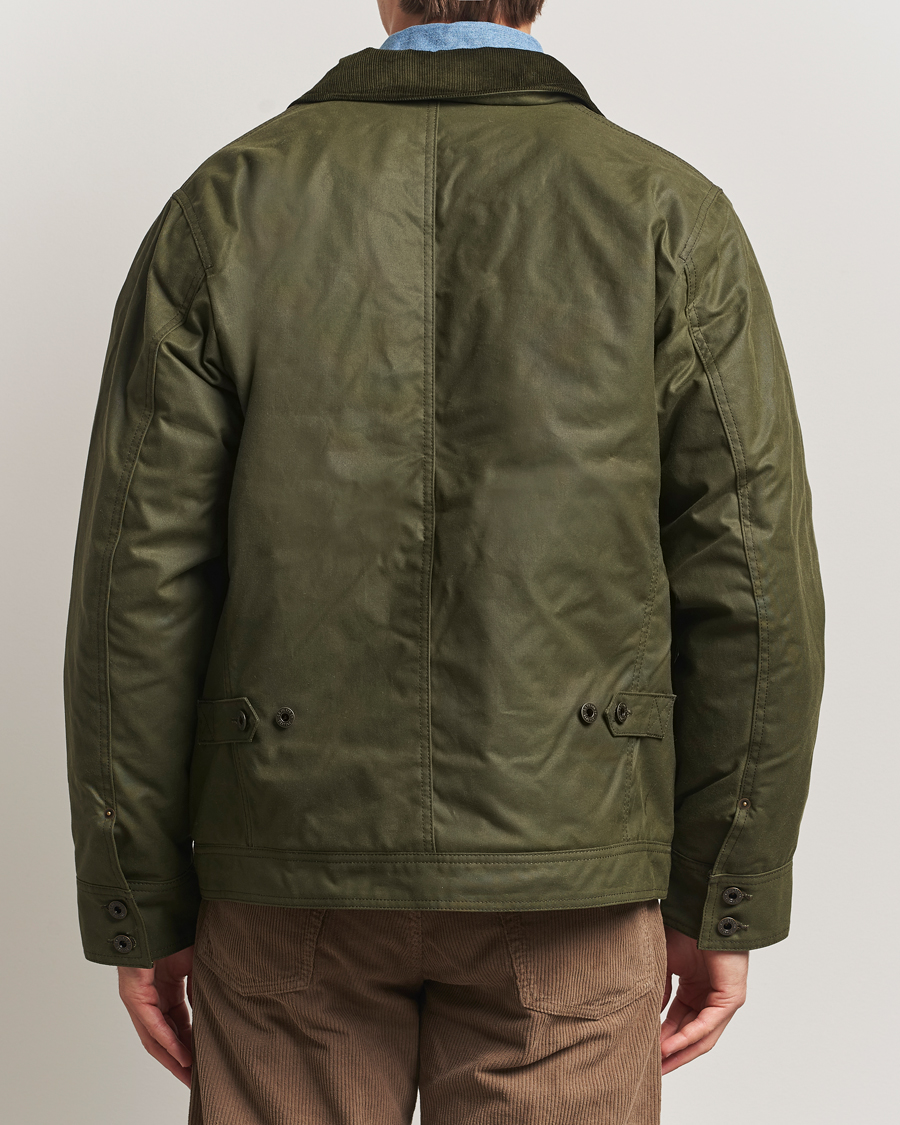 Hombres | Abrigos y chaquetas | Filson | Journeyman Waxed Jacket Otter Green