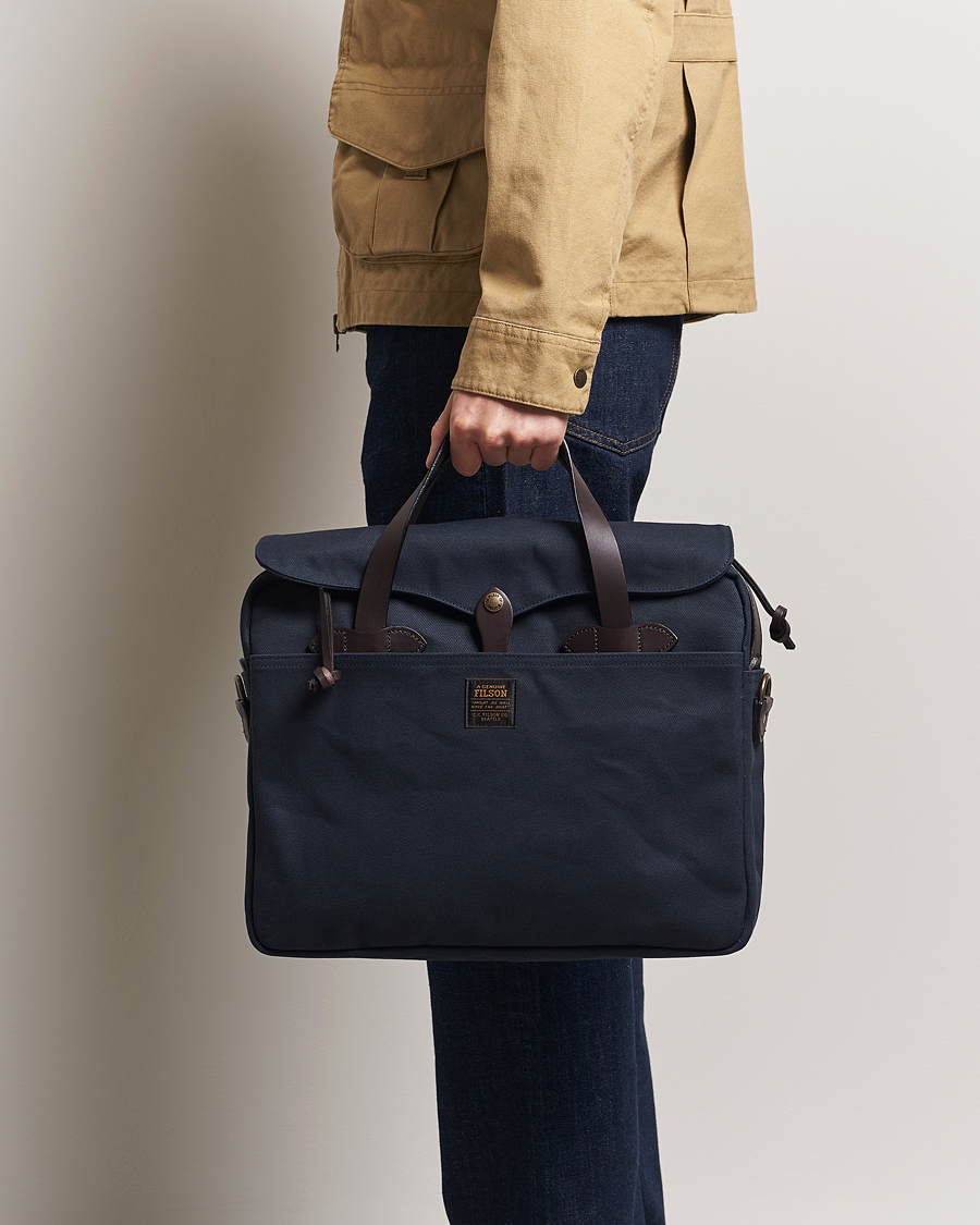 Hombres | Bolsos | Filson | FilsonOriginal BriefcaseNavy