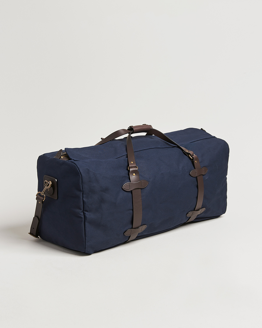 Hombres | Bolsos | Filson | Rugged Twill Duffle Large Navy