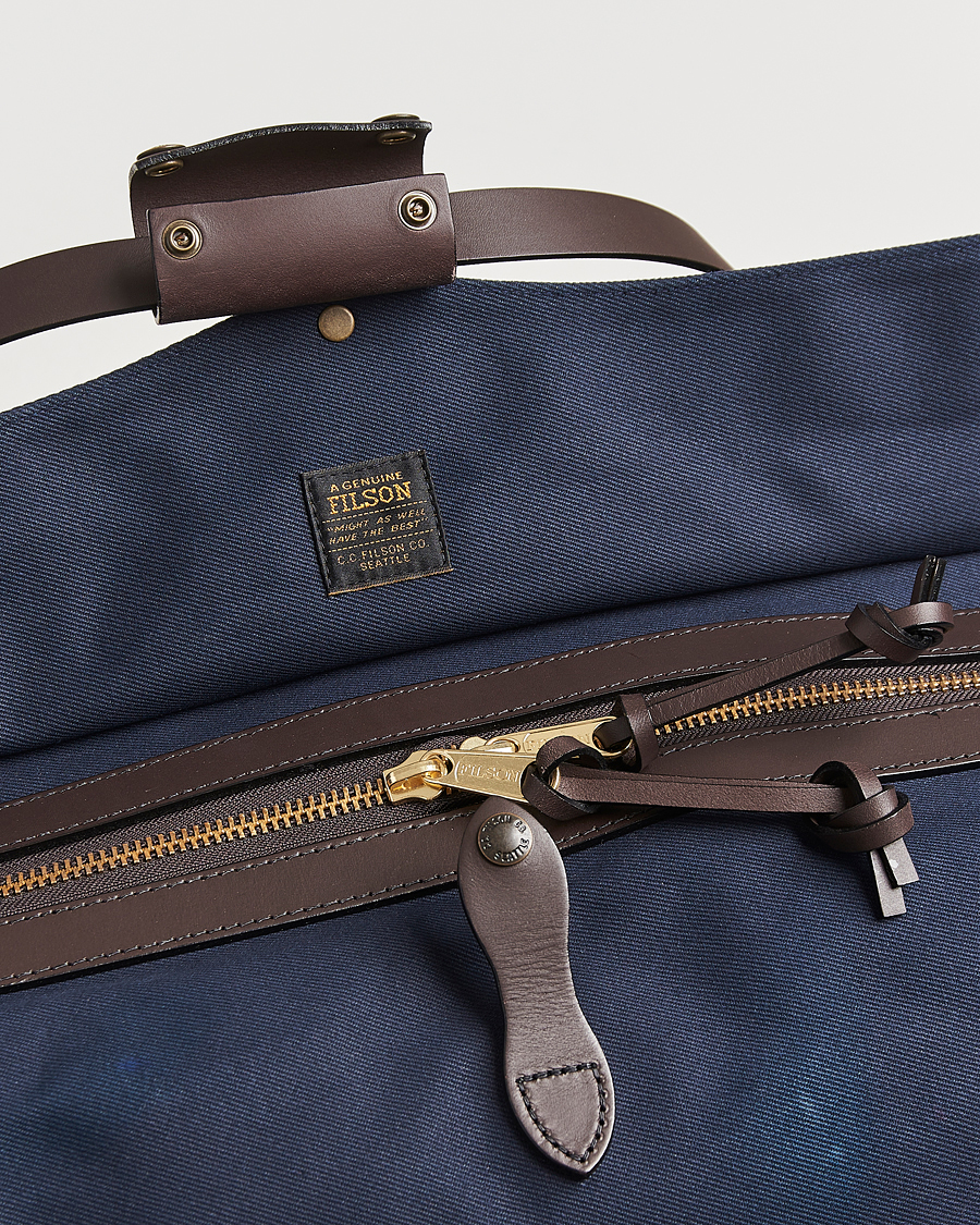 Hombres | Bolsos | Filson | Rugged Twill Duffle Large Navy