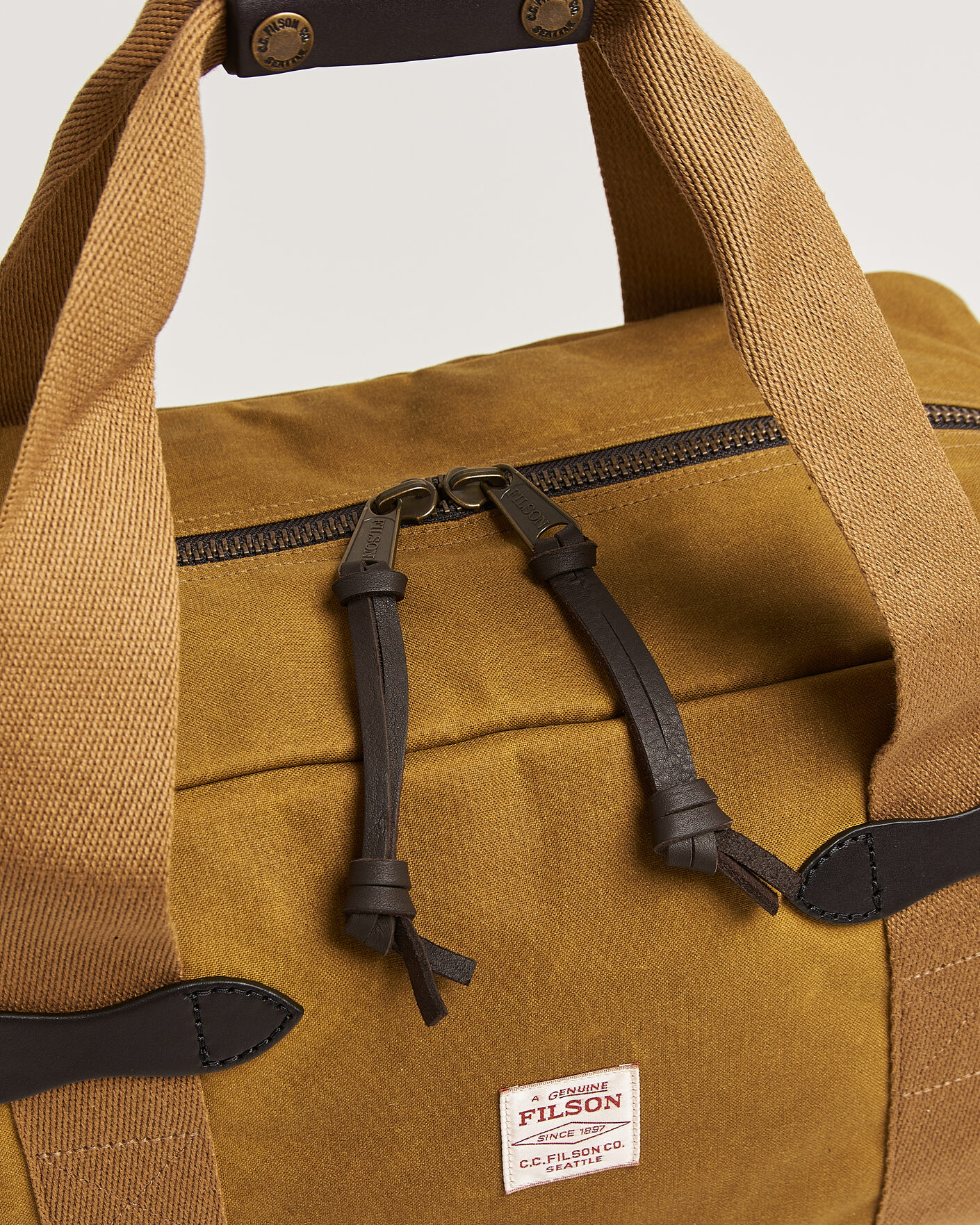 Hombres | Bolsos | Filson | Tin Cloth Small Duffle Tan