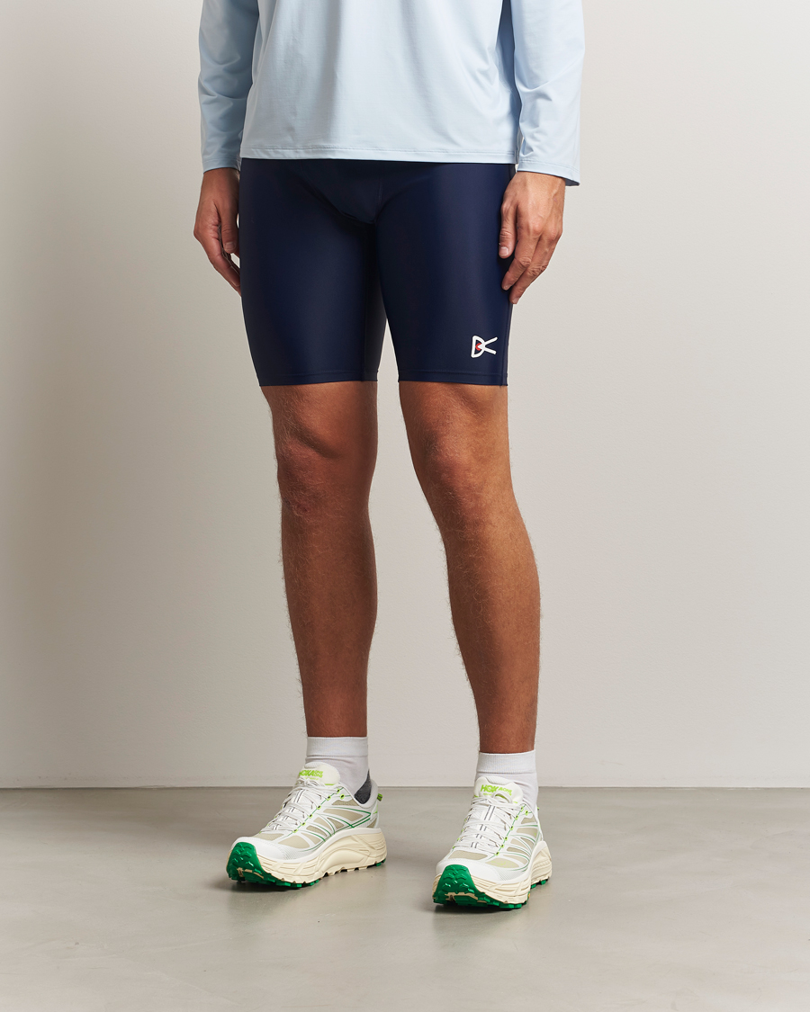 Hombres | Pantalones cortos | District Vision | 9 Inch Half Tights Indigo
