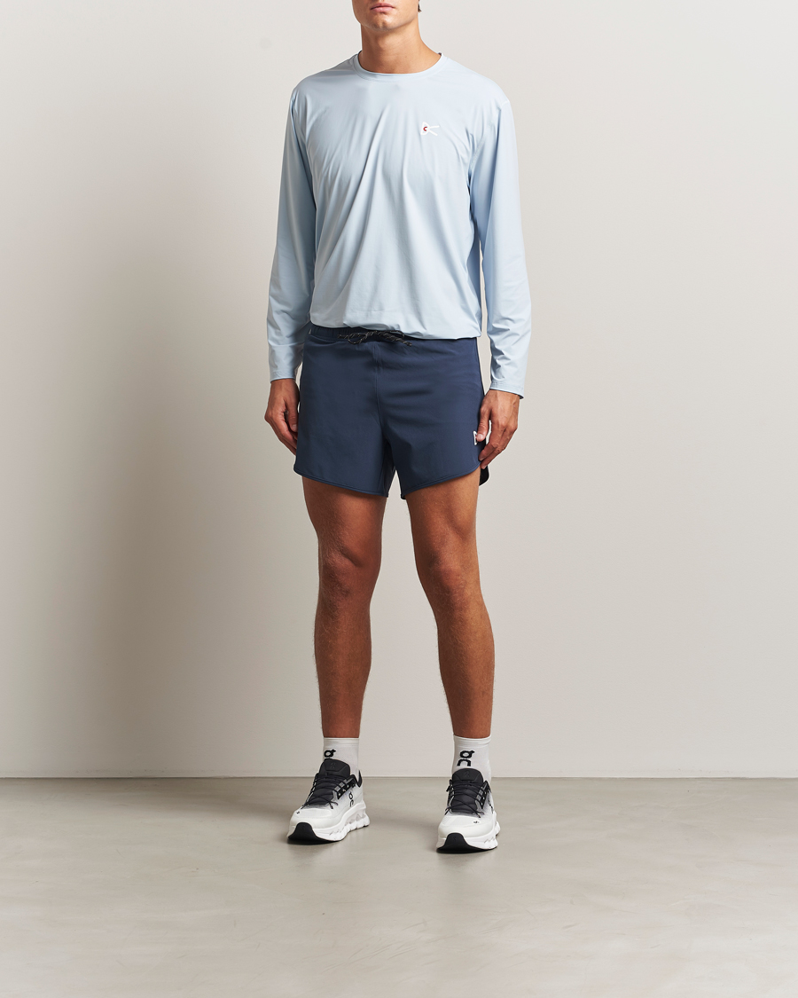 Hombres | Pantalones cortos | District Vision | 5 Inch Training Shorts Pacific Blue