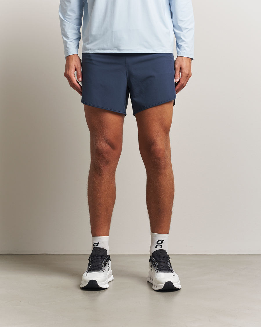 Hombres | Pantalones cortos | District Vision | 5 Inch Training Shorts Pacific Blue