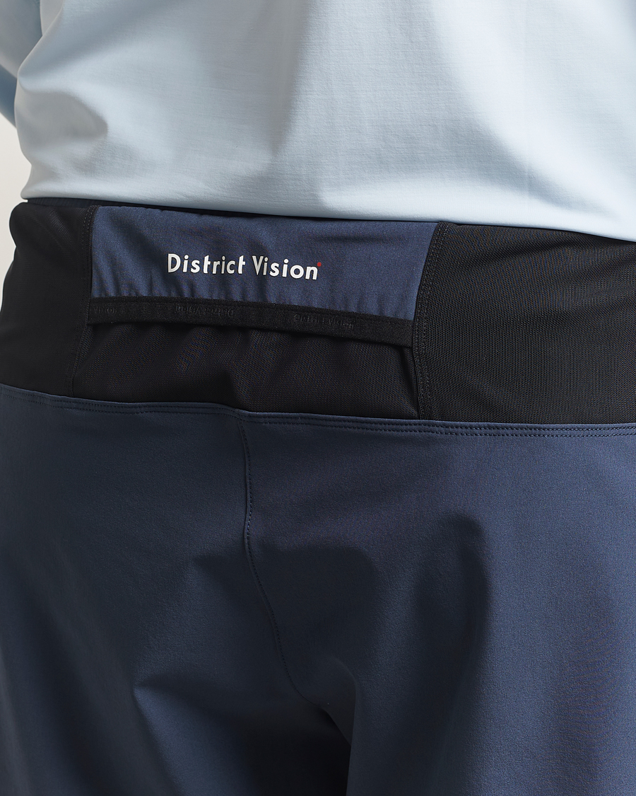 Hombres | Pantalones cortos | District Vision | 5 Inch Training Shorts Pacific Blue