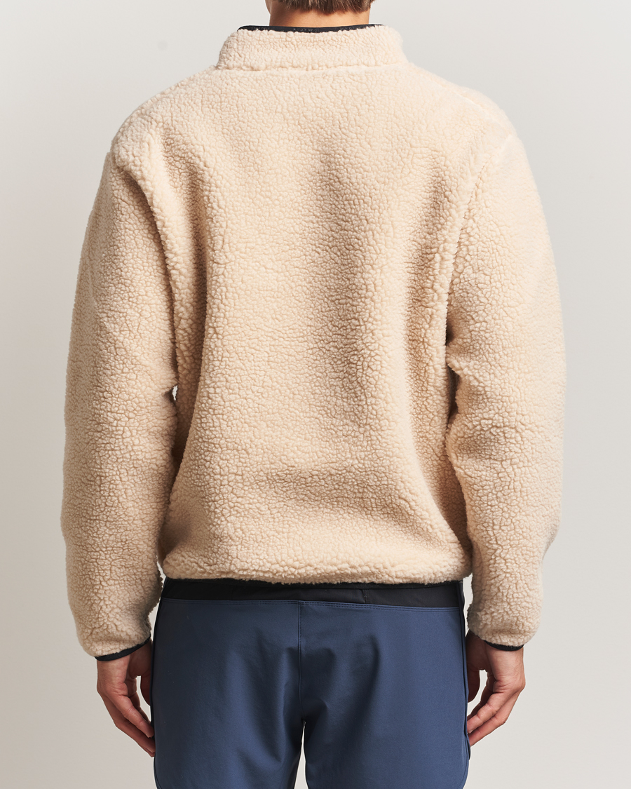 Hombres | Jerséis y prendas de punto | District Vision | Heavyweight Half Zip Pile Fleece Quartz