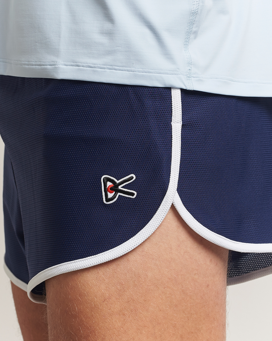 Hombres | Pantalones cortos | District Vision | 2 Inch Mesh Race Shorts Navy