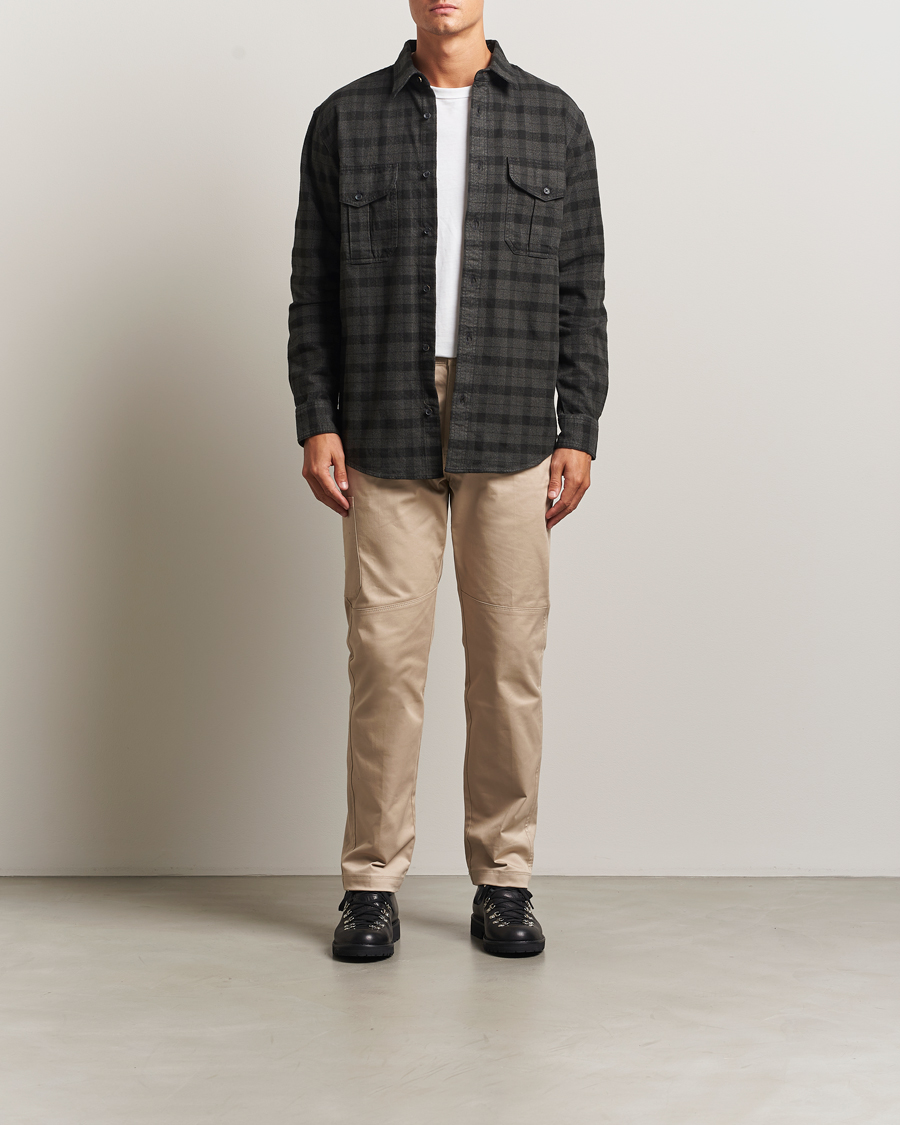 Hombres | Camisas | Filson | Checked Alaskan Guide Shirt Heather Grey