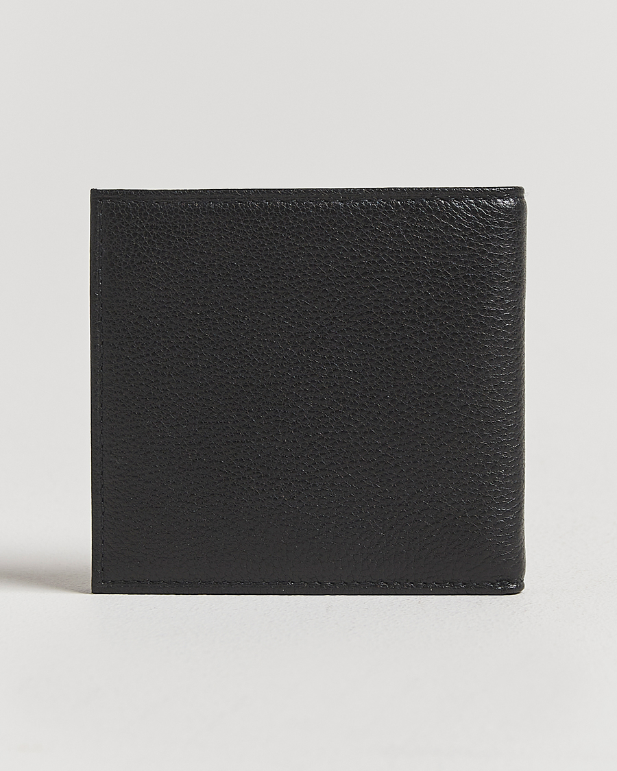Hombres | Billeteras | Polo Ralph Lauren | Pebbled Leather Billfold Wallet Black