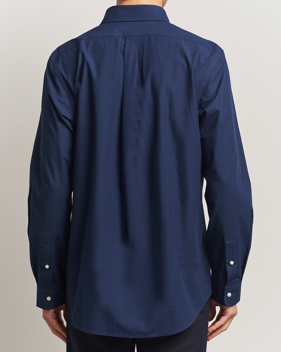 Hombres | Camisas | Polo Ralph Lauren | Custom Fit Stretch Poplin Shirt Newport Navy