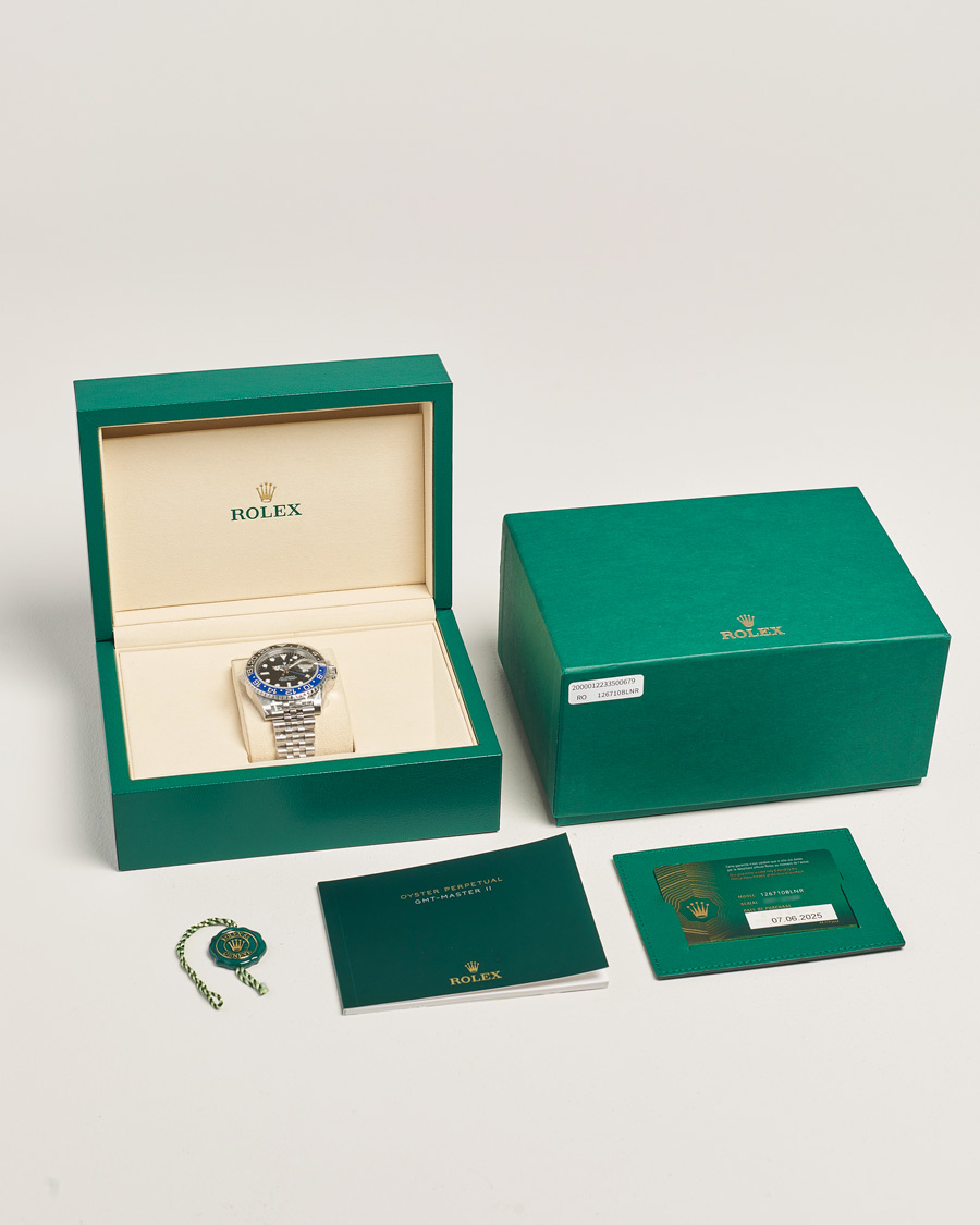 Hombres | Pre-Owned & Vintage Watches | Rolex Pre-Owned | GMT-Master II Batgirl