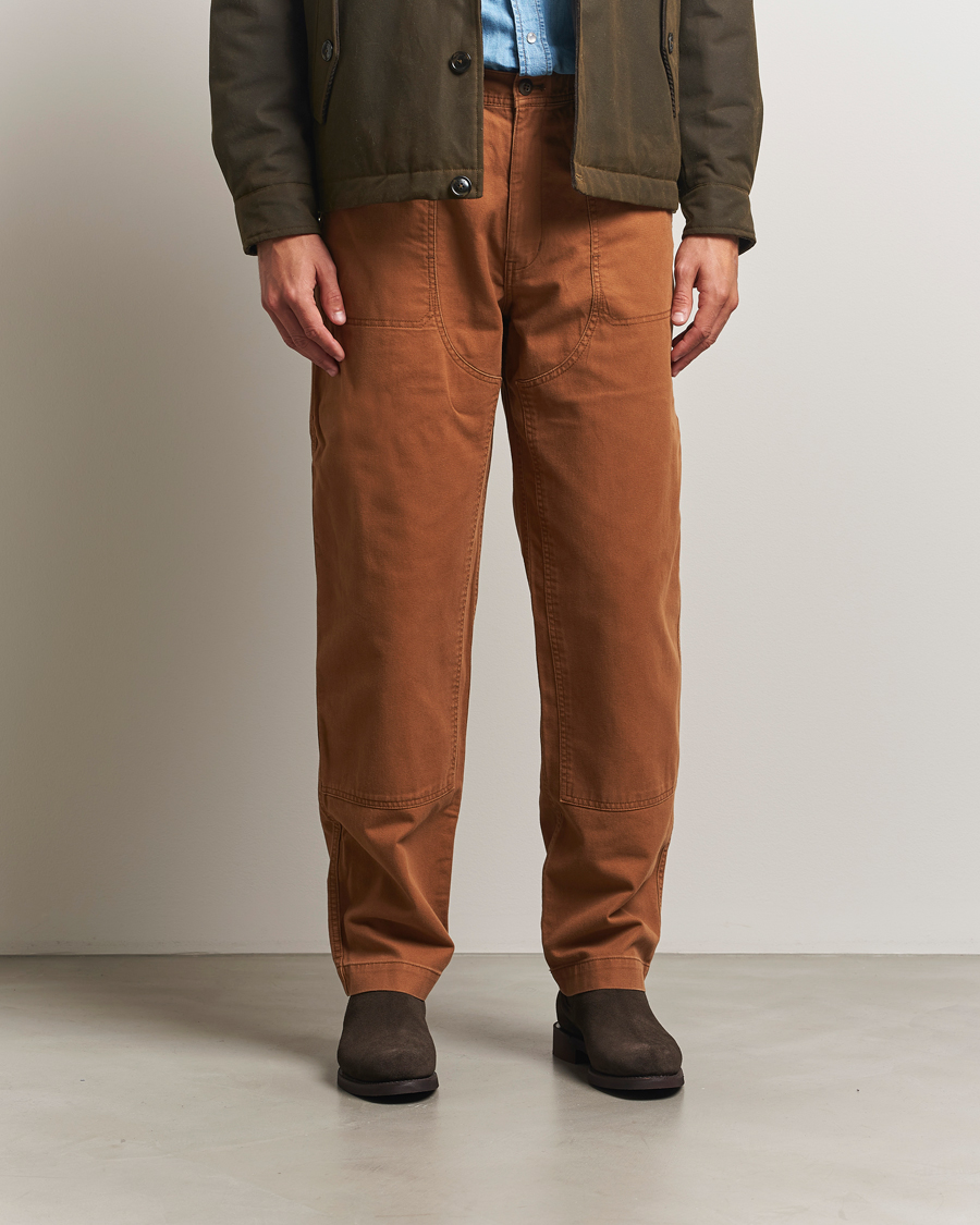 Hombres | Pantalones | Filson | Clarkston Double Front Pants Brown