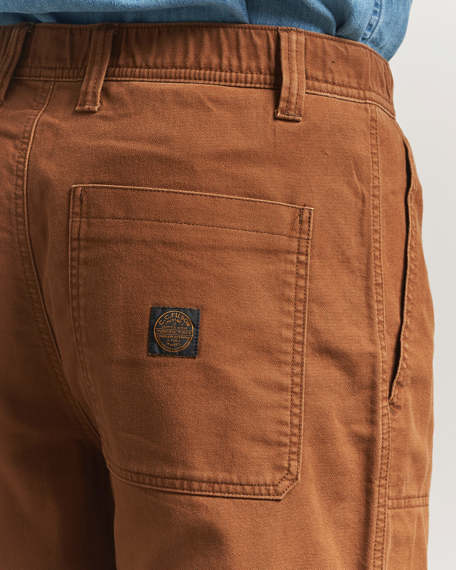 Hombres | Pantalones | Filson | Clarkston Double Front Pants Brown