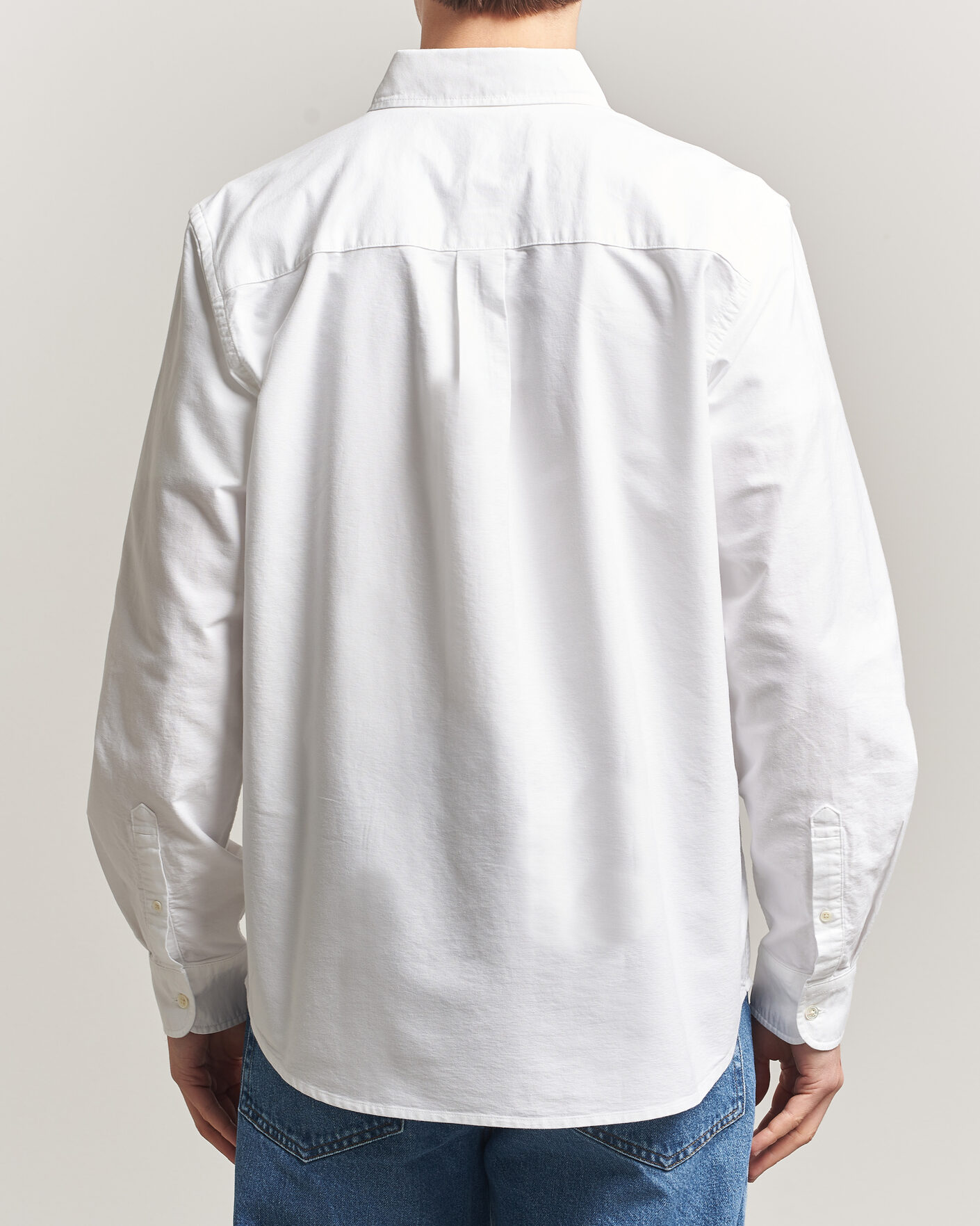 Hombres | Camisas | A Day's March | Classic Oxford Shirt White