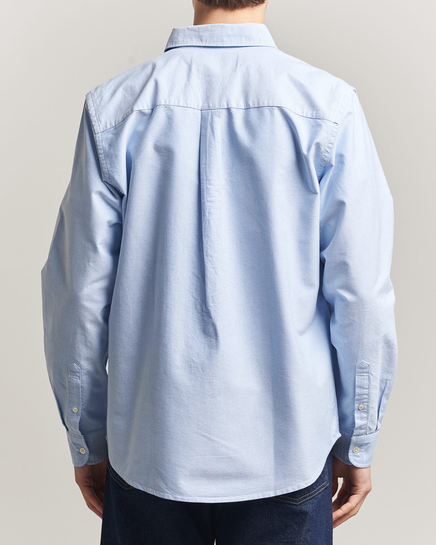 Hombres | Camisas | A Day's March | Classic Oxford Shirt Light Blue