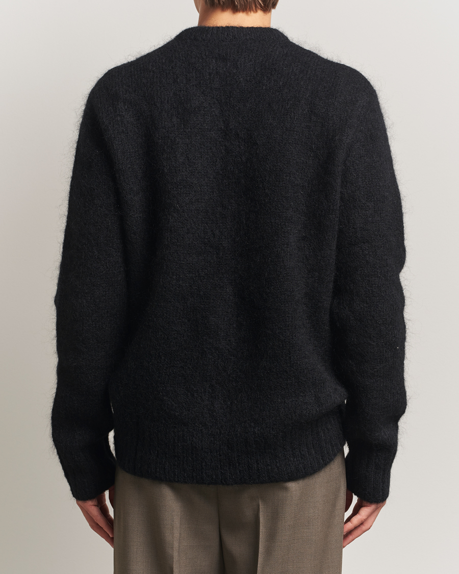 Hombres | Jerséis y prendas de punto | A Day's March | Tietar Mohair Sweater Black