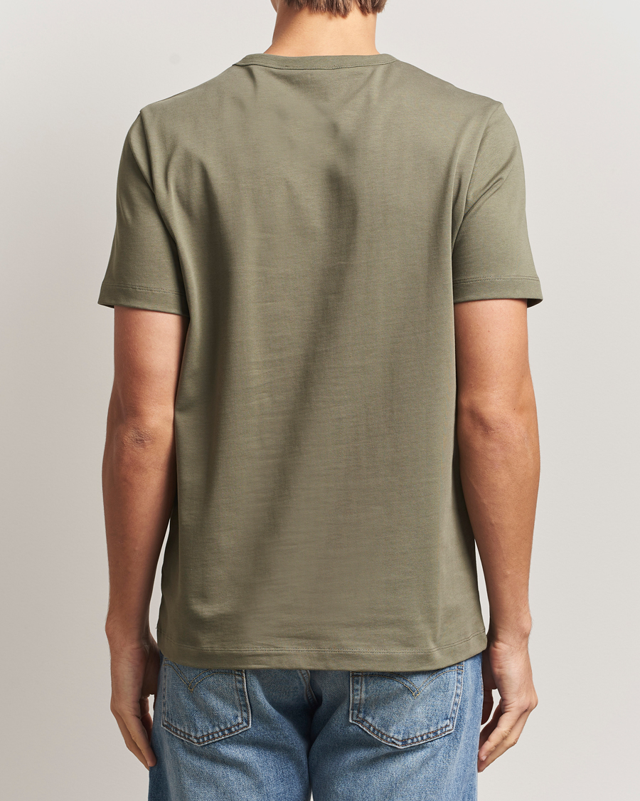Hombres | Camisetas | A Day's March | Heavyweight T-Shirt Smoke Olive