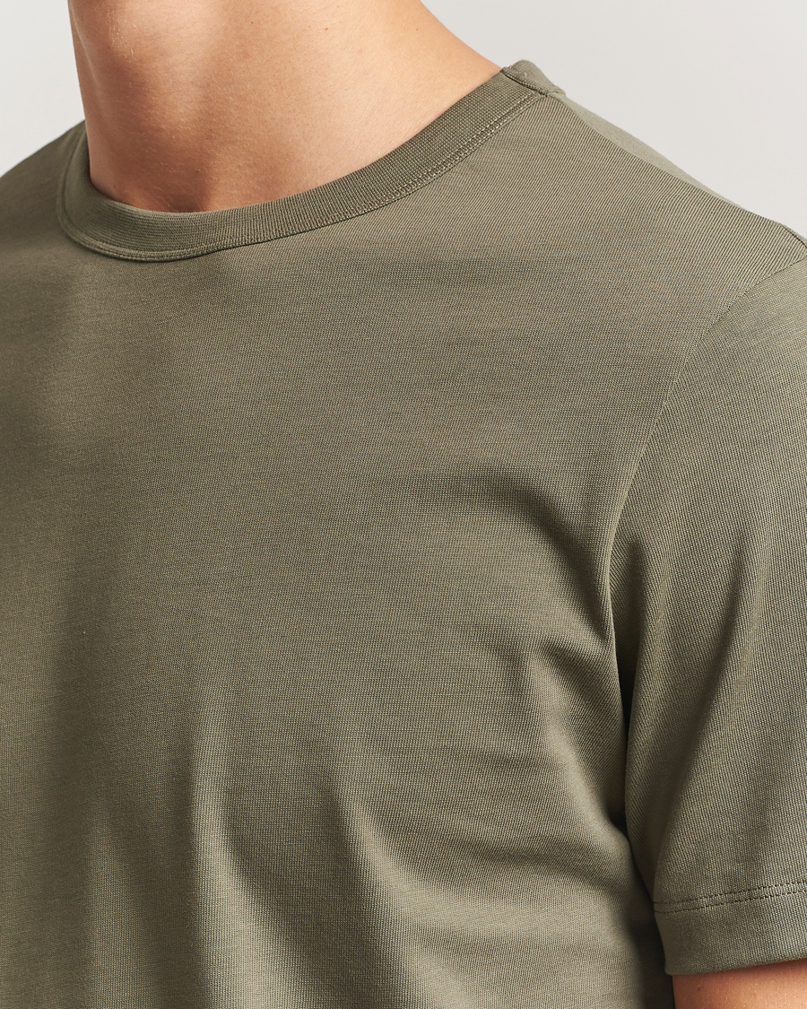 Hombres | Camisetas | A Day's March | Heavyweight T-Shirt Smoke Olive