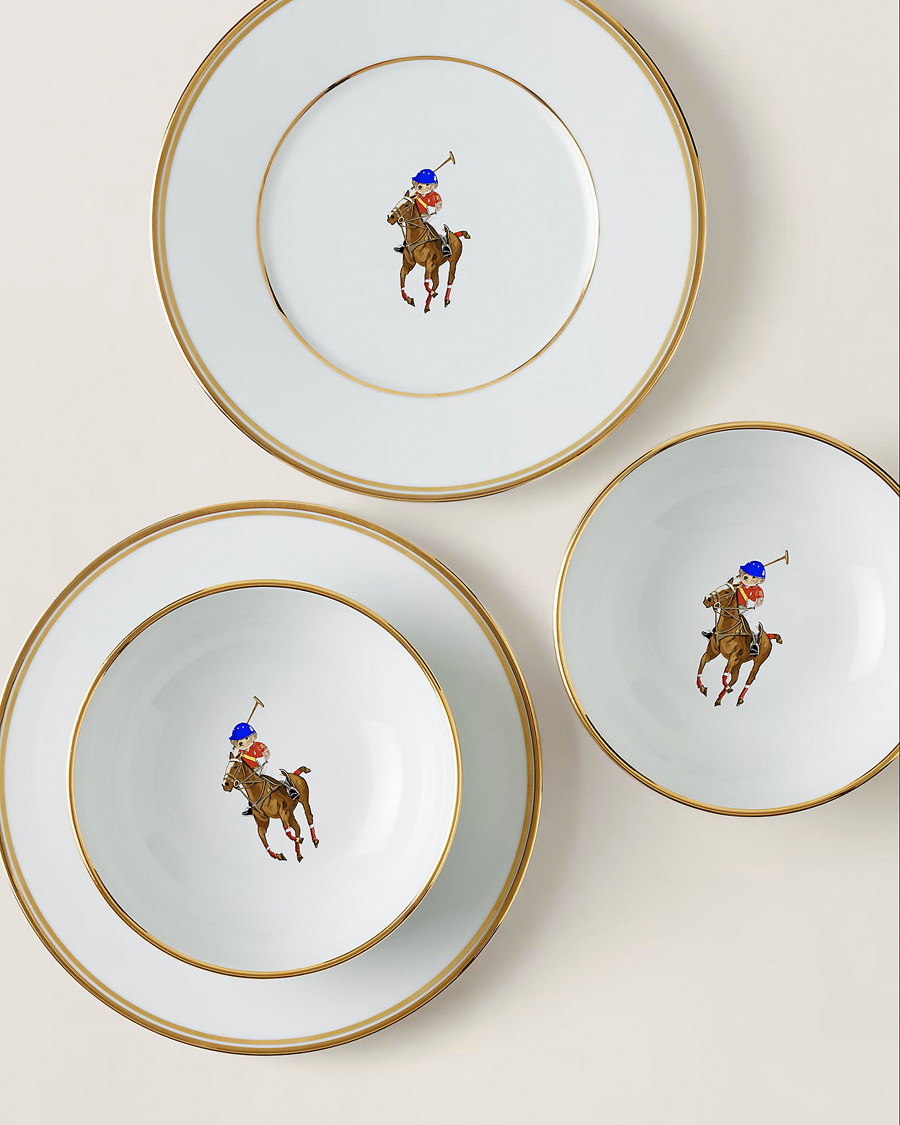 Hombres | Hogar | Ralph Lauren Home | Bowl and Plate Gift Set White/Gold
